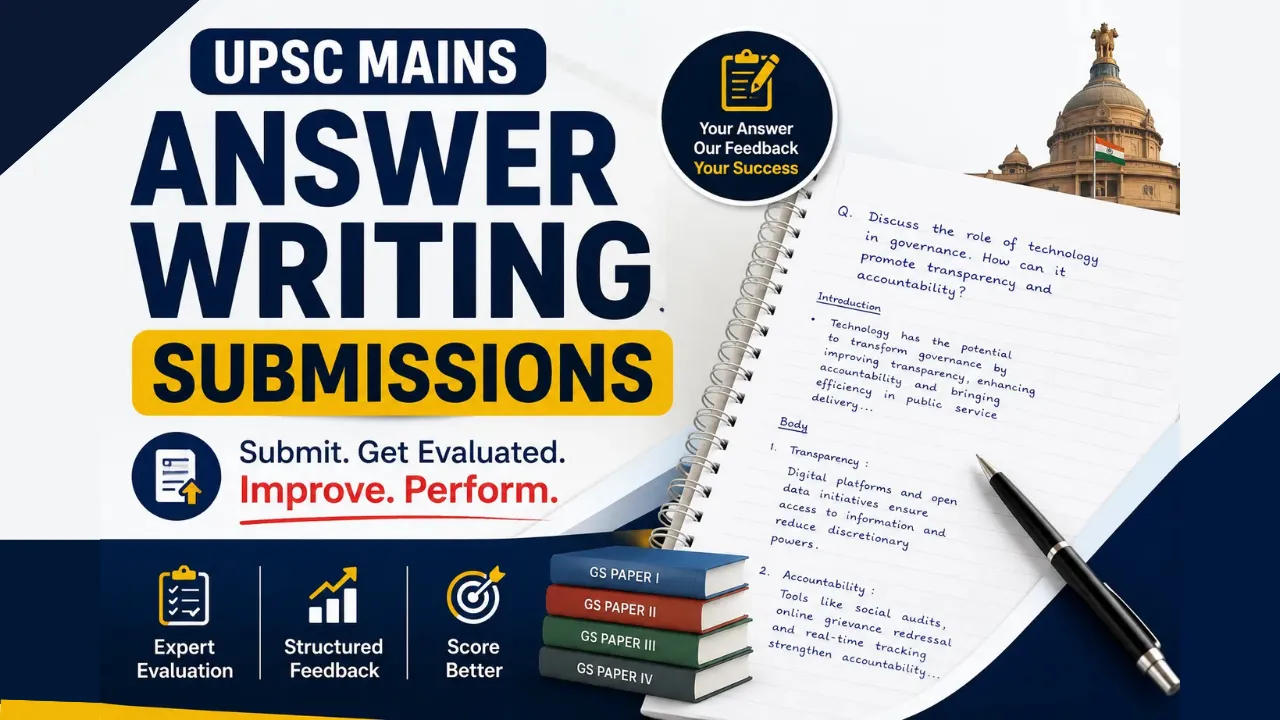 UPSC GS Mains Answer Writing Program 2026